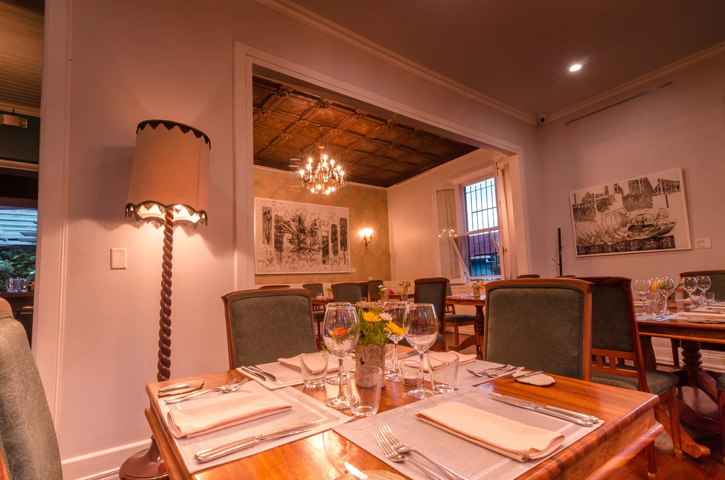 El salon principal del Restaurante Silvestre