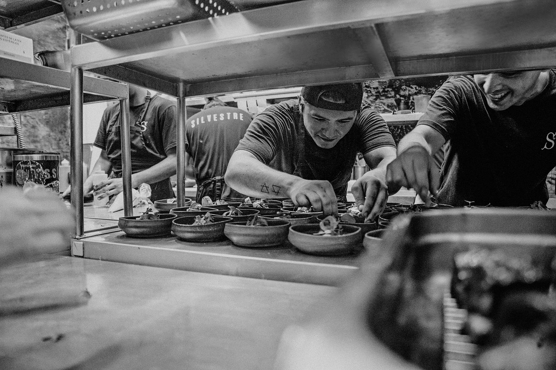 La cocina del Restaurante Silvestre