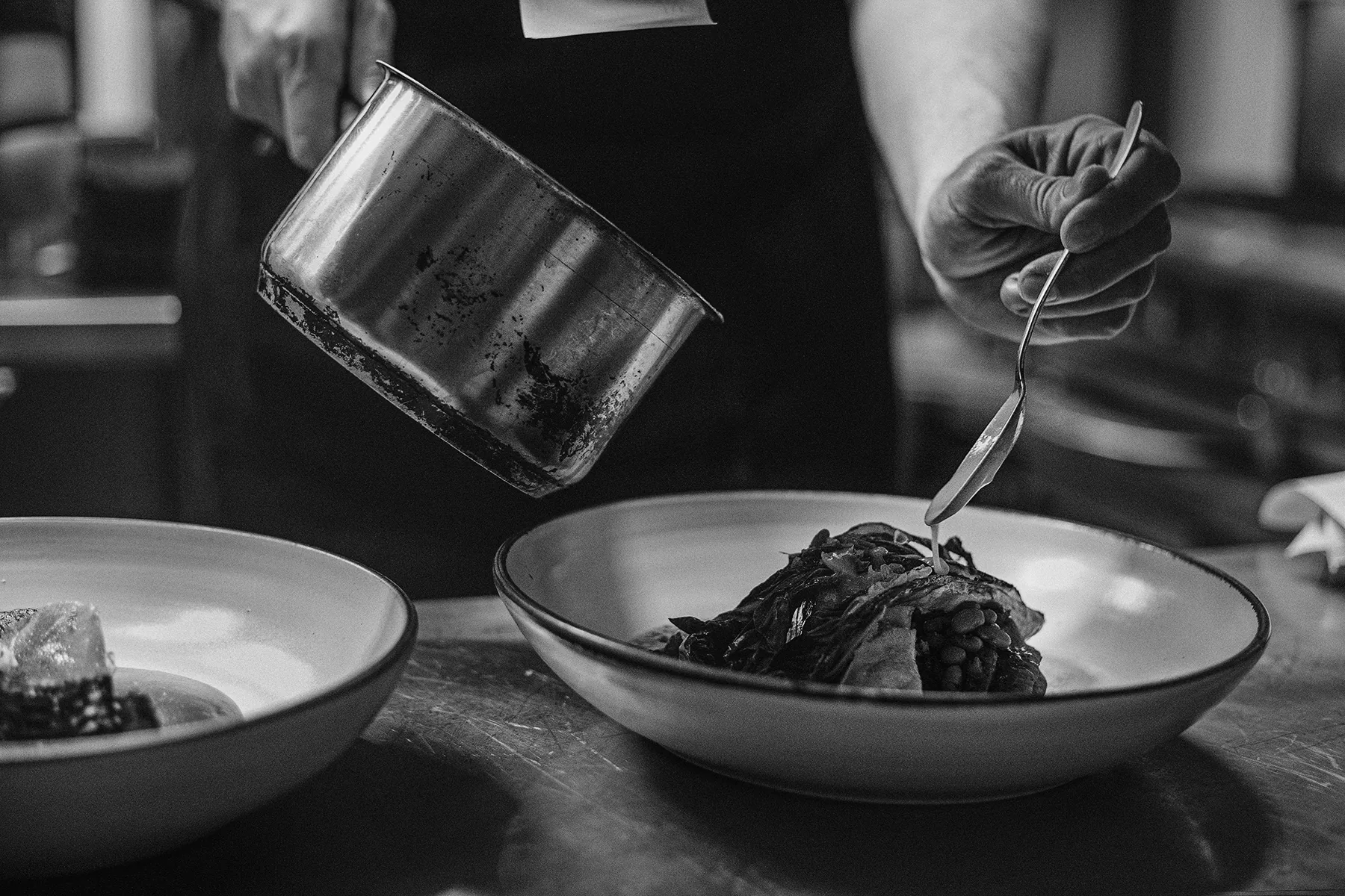 La cocina del Restaurante Silvestre